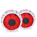 Witchwood™ Costway 2 Pack 3 FT Halloween Inflatable Eyeballs w/ Air Blower & Red LED Lights