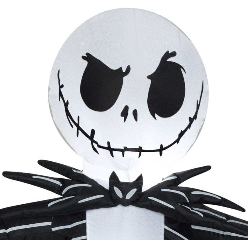 Witchwood™ Industries Yard Inflatables Nightmare Before Christmas Halloween Town Scene, 6 ft