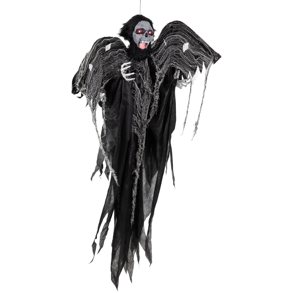 Witchwood™ Animated Hanging Zombie Vampire with Lights and Sound Halloween Decoration - 5'