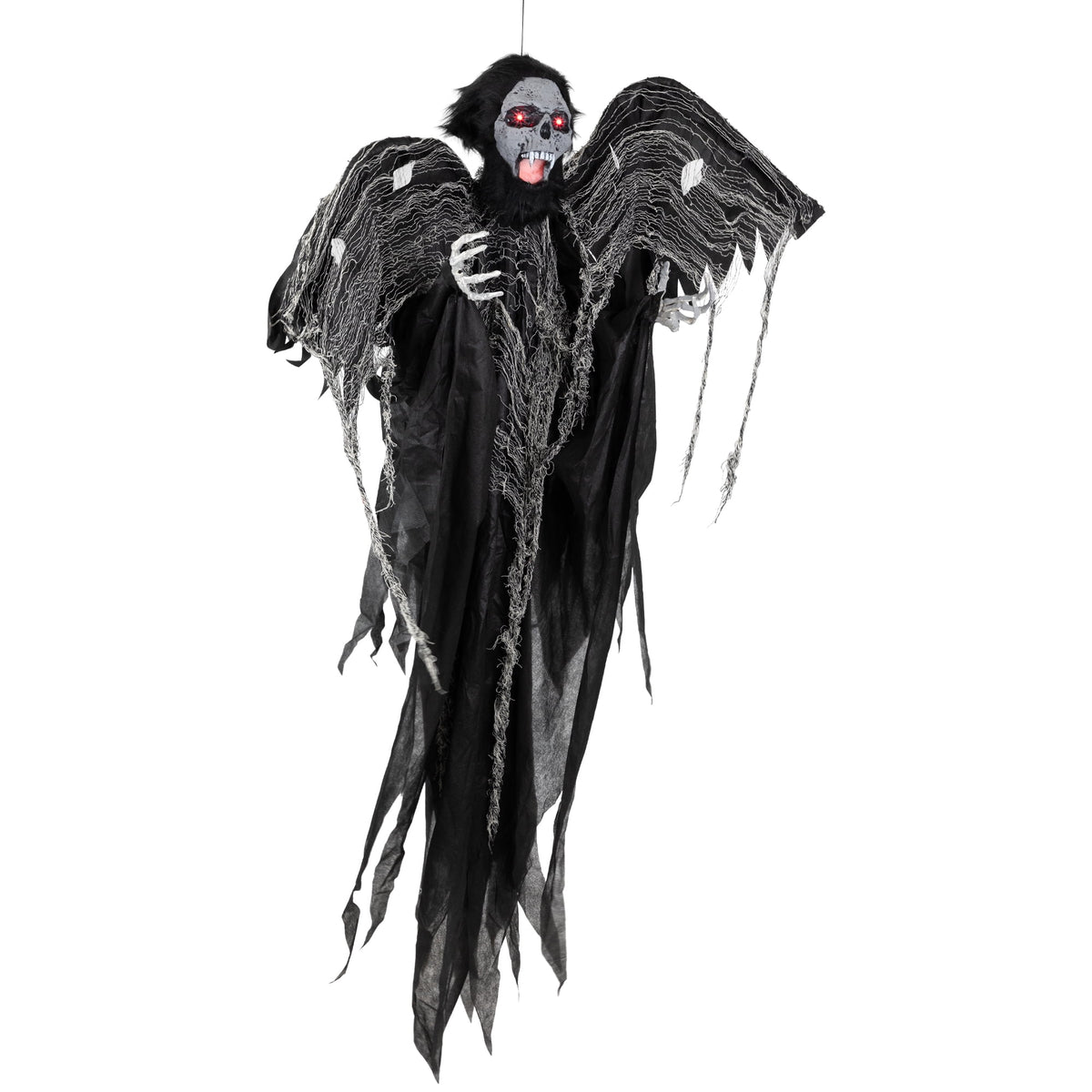 Witchwood™ Animated Hanging Zombie Vampire with Lights and Sound Halloween Decoration - 5'