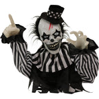 Witchwood™ 1.8 ft Groundbreaker Clown-Vile, Halloween Decoration, Multi-Color, HHFJCLOWN-2LSA