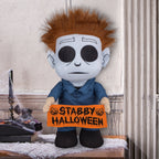 Witchwood™ Universal Michael Myers in Blue Halloween Door Greeter Decoration, 18.5 in