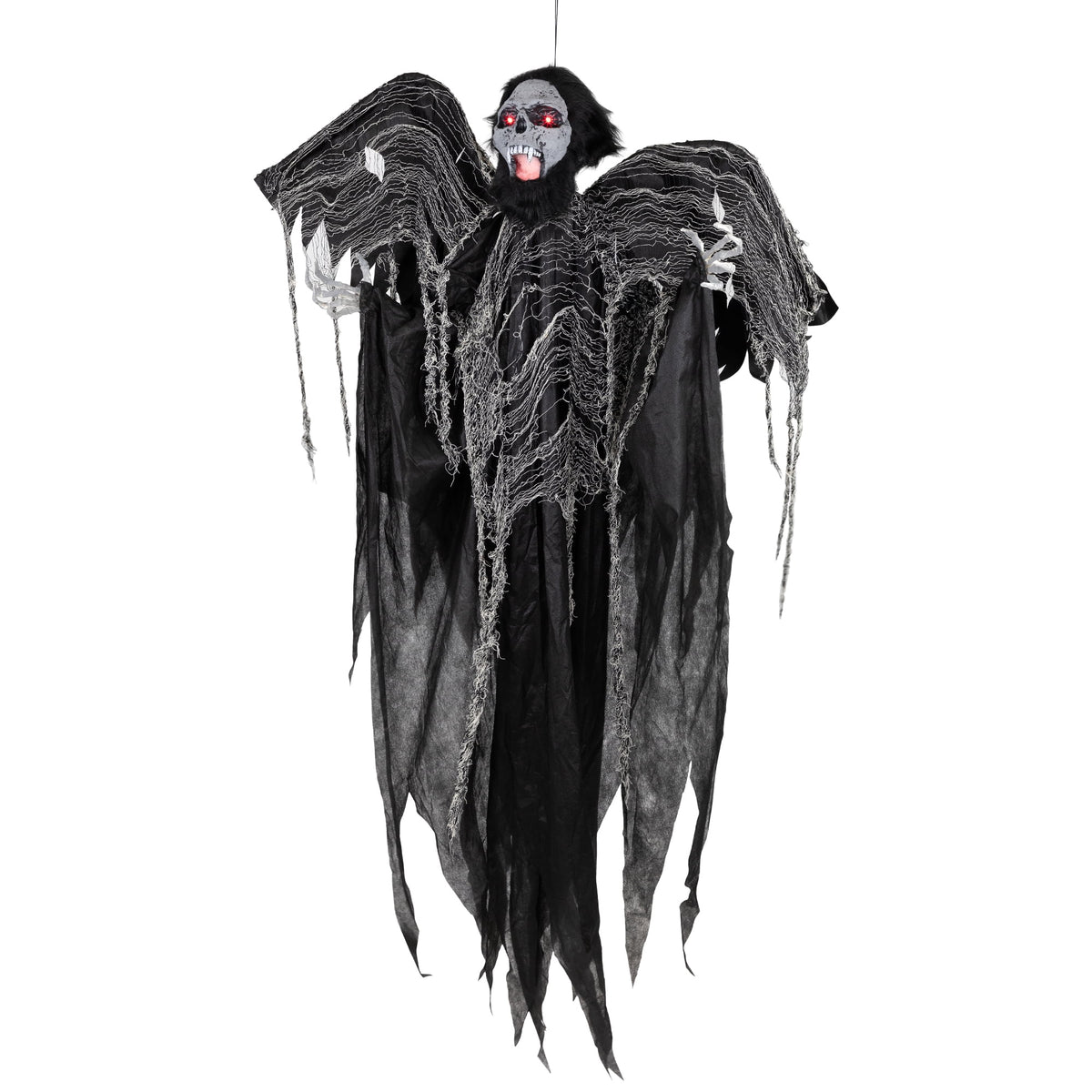 Witchwood™ Animated Hanging Zombie Vampire with Lights and Sound Halloween Decoration - 5'