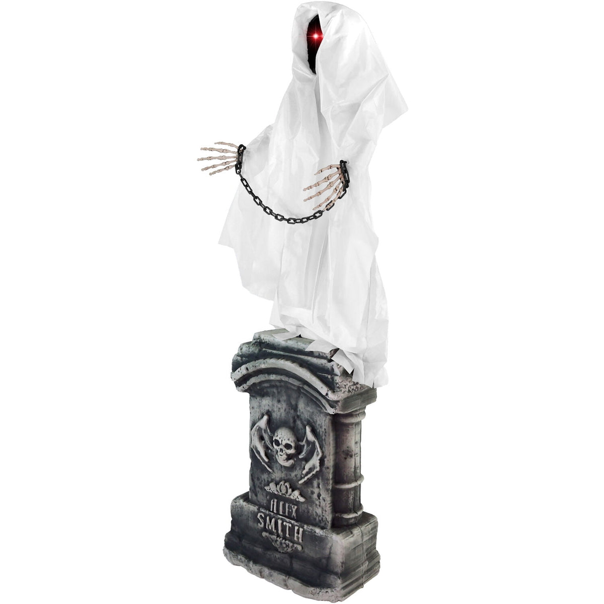 Witchwood™ 4.3 ft Touch-Activated Animated Spectre on Tomb Halloween Accessory, HHRPRTOMB-1FLSA