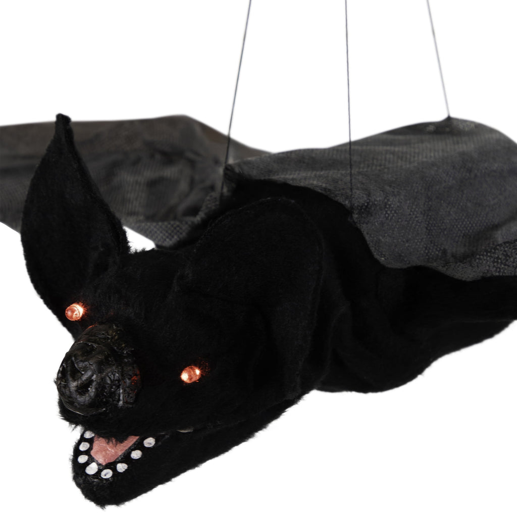 Witchwood™ LED Lighted Animated Halloween Bat with Wings - 48"