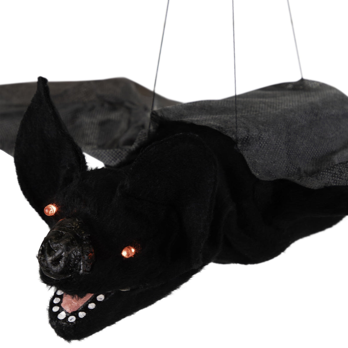 Witchwood™ LED Lighted Animated Halloween Bat with Wings - 48"