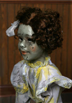 Witchwood™ Animated See-Saw Dolls Halloween Decoration - 36 in x 48 in