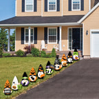 Witchwood™ Big Dot of Happiness Halloween Gnomes - Gnome Lawn Decorations - Outdoor Spooky Fall Party Yard Decorations - 10 Piece