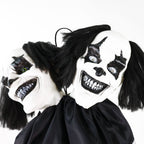 Witchwood™ Lifesize 5.5 ft Animatronic Two-Headed Clown with Lights and Sound, Indoor/Outdoor Halloween Decoration, HHCLOWN-37FLSA