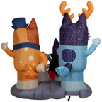 Witchwood™ Halloween Inflatable and Family Scene, 5.5 ft Tall, Multi