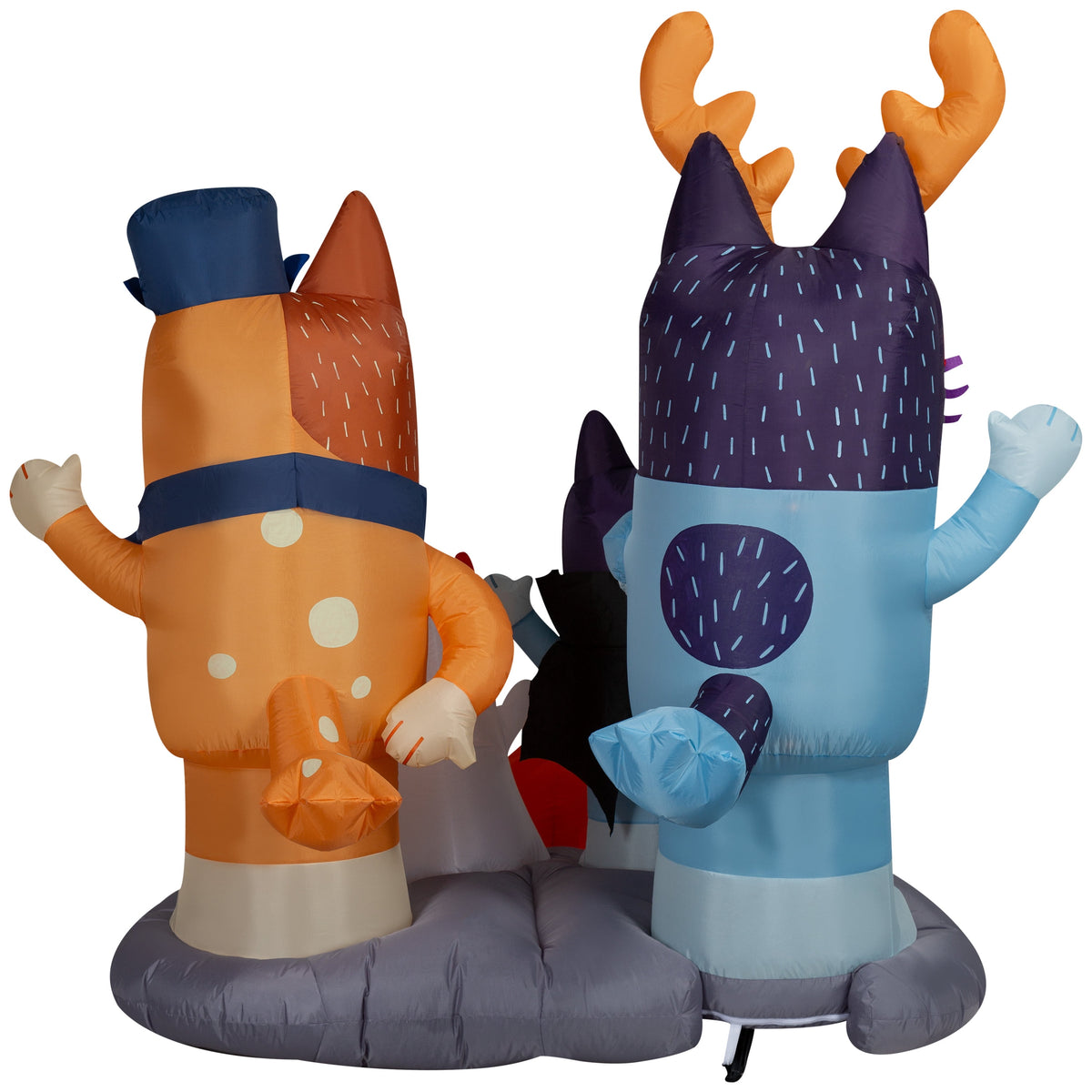 Witchwood™ Halloween Inflatable and Family Scene, 5.5 ft Tall, Multi