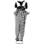 Witchwood™ Lifesize 5.5 ft Animatronic Two-Headed Clown with Lights and Sound, Indoor/Outdoor Halloween Decoration, HHCLOWN-37FLSA