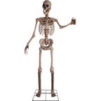 Witchwood™ 8 ft Tall Motion-Activated Towering Skeleton, Premium Talking Halloween Animatronic Decoration, Plug-In, HHTWRSKEL-2FLSA
