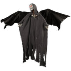 Witchwood™ LED Lighted Animated Winged Grim Reaper Halloween Decoration - 50"