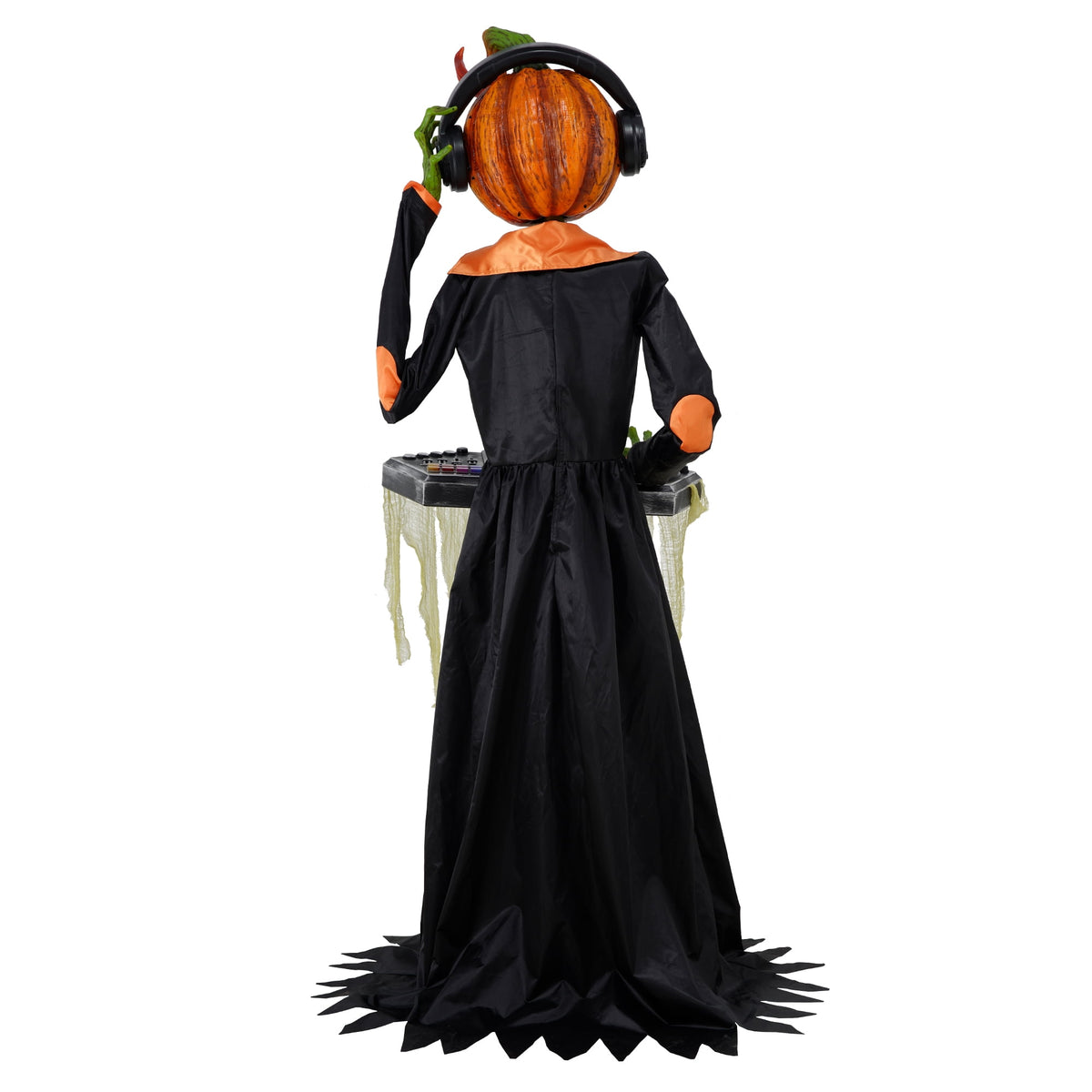 Witchwood™ Animated DJ Jack with Turntable, 72-inch, Halloween Decor