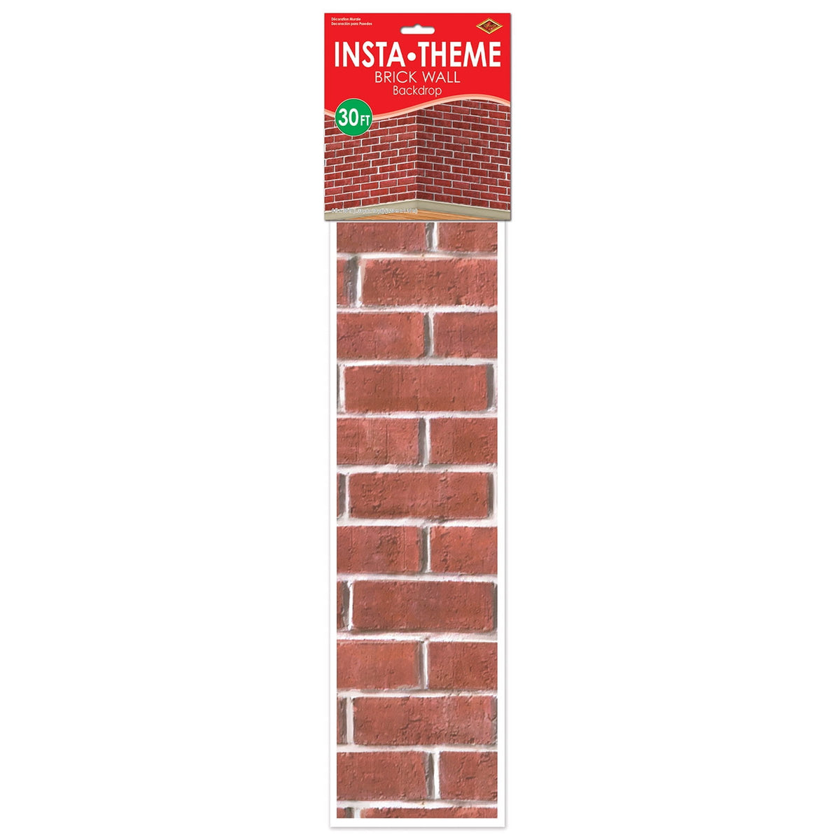 Witchwood™ Brick Wall Backdrop Party Accessory (1 count) (1/Pkg)