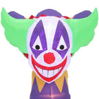 Witchwood™ Kaleidoscope Clown Airblown Halloween Yard Inflatable, 7.5'