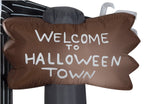 Witchwood™ Industries Yard Inflatables Nightmare Before Christmas Halloween Town Scene, 6 ft