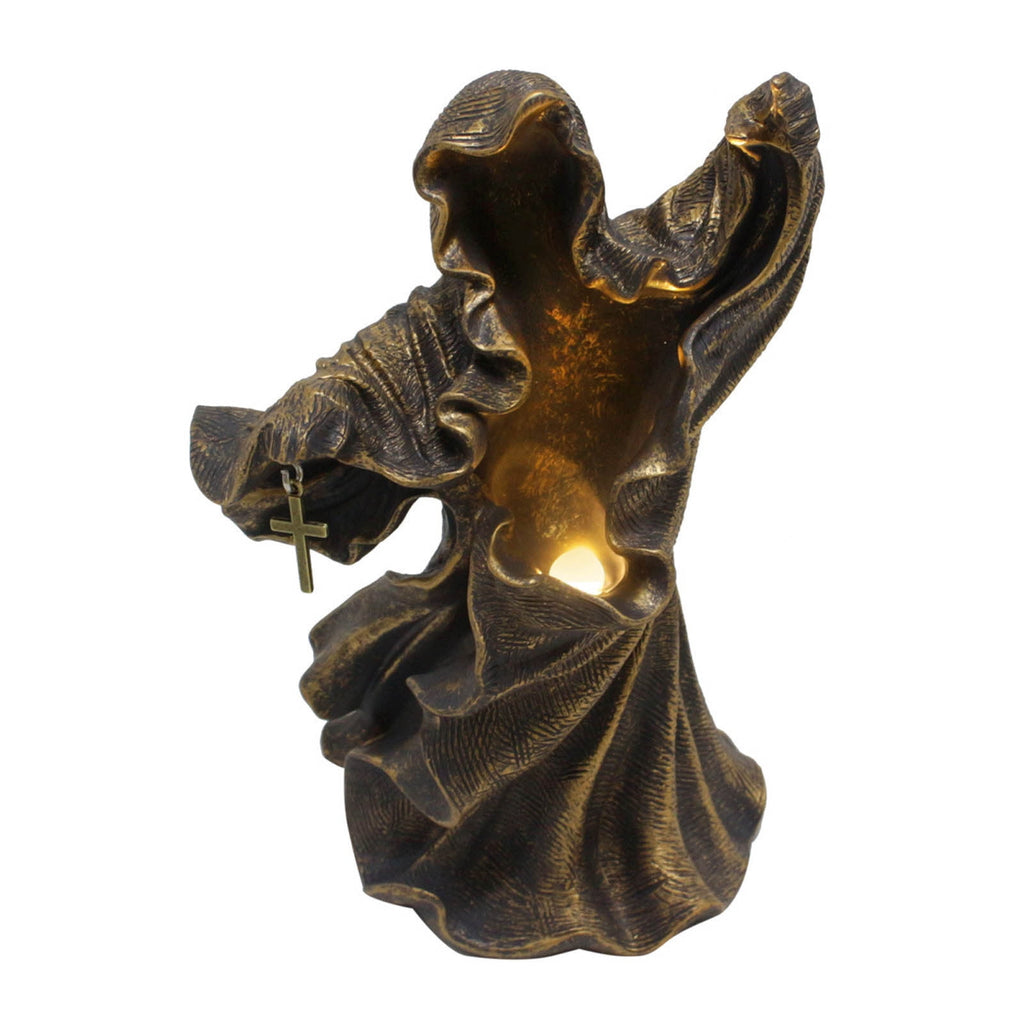 Witchwood™ Fridja Hell Messenger With Lantern Witch Decoration Lantern The Ghost Looking For Light Halloween Decorations