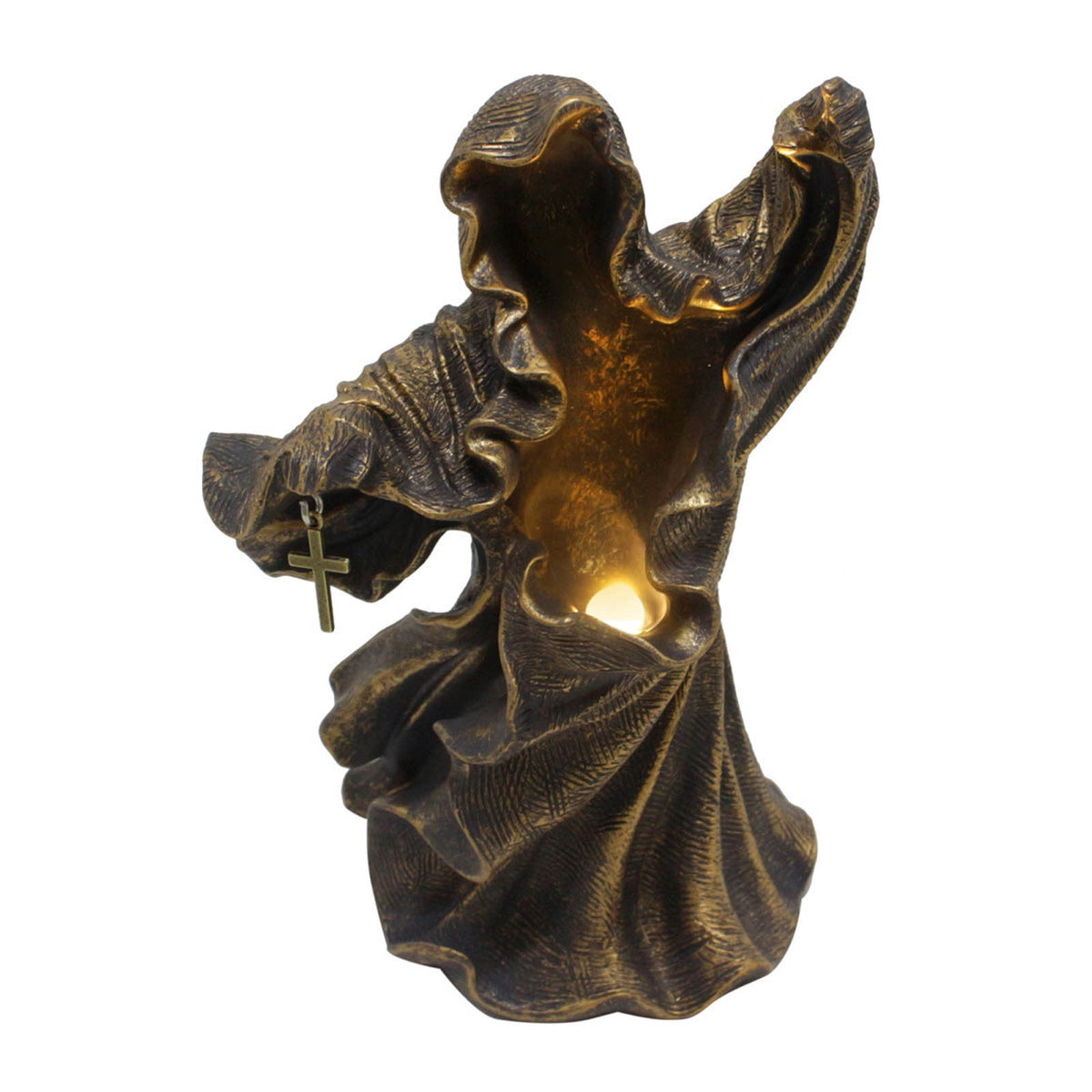 Witchwood™ Fridja Hell Messenger With Lantern Witch Decoration Lantern The Ghost Looking For Light Halloween Decorations
