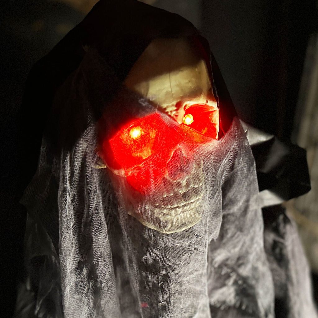 Witchwood™ 3 ft Touch-Activated Rising Reaper with Tombstone Halloween Accessory, HHRPRTOMB-2FLSA
