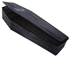 Witchwood™ Wooden-Look Coffin with Lid Halloween Decoration - 60 in x 24 in x 10 in