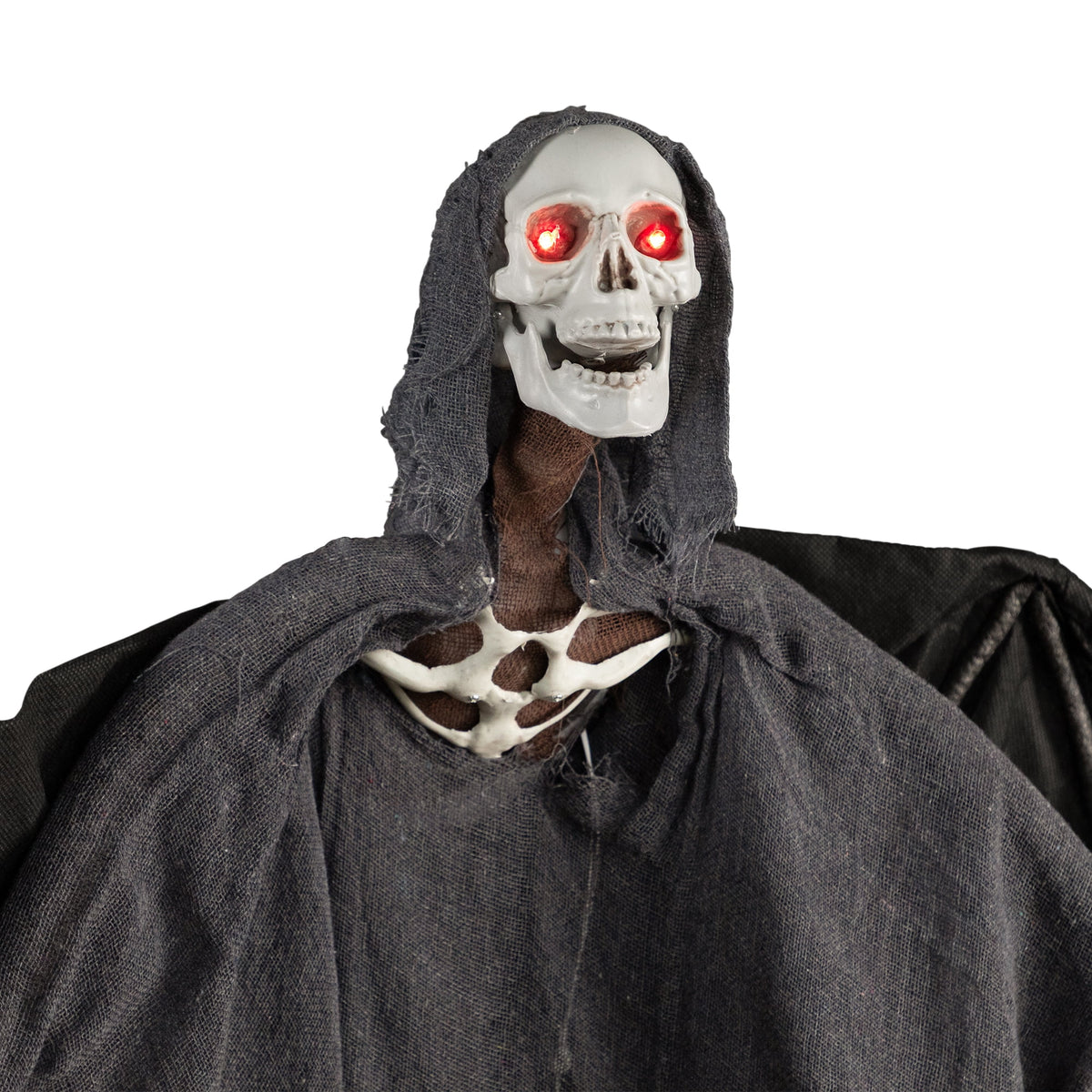 Witchwood™ LED Lighted Animated Winged Grim Reaper Halloween Decoration - 50"
