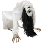 Witchwood™ Lifesize 35" Animatronic Possessed Woman with Lights and Sound, Halloween Decoration,HHLADY-11FLSA