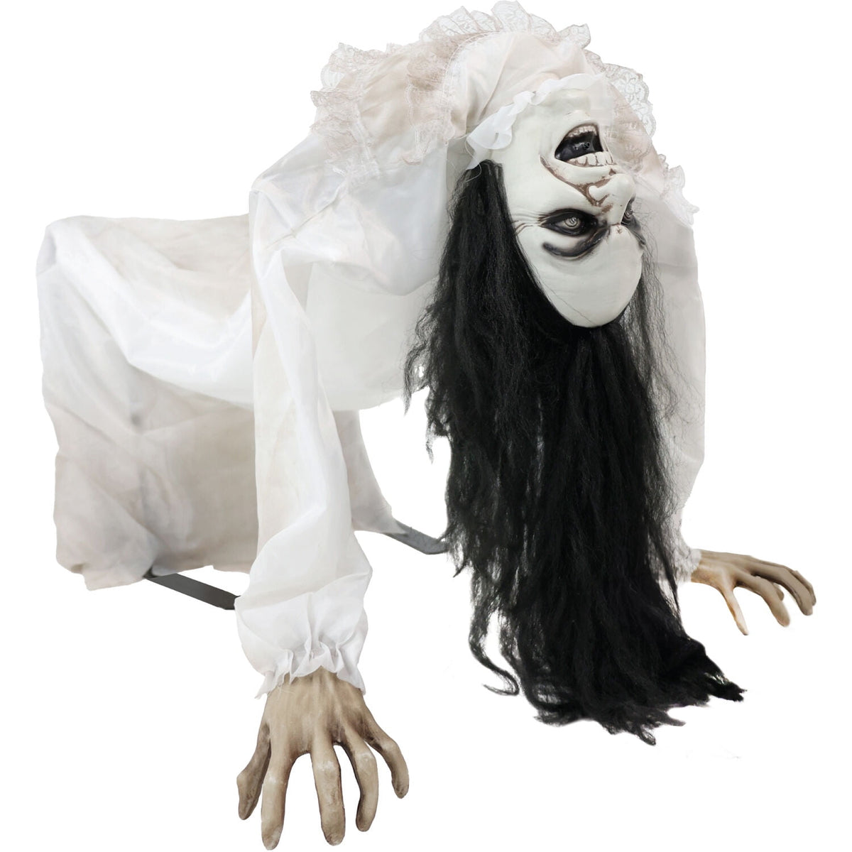 Witchwood™ Lifesize 35" Animatronic Possessed Woman with Lights and Sound, Halloween Decoration,HHLADY-11FLSA