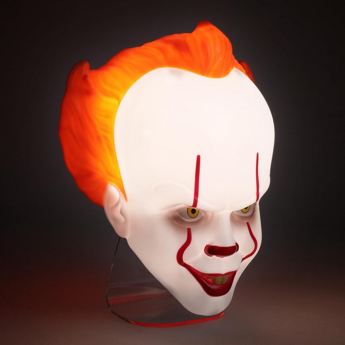 Witchwood™ Paladone Halloween White Pennywise Mask, 15.5" x 18.2"