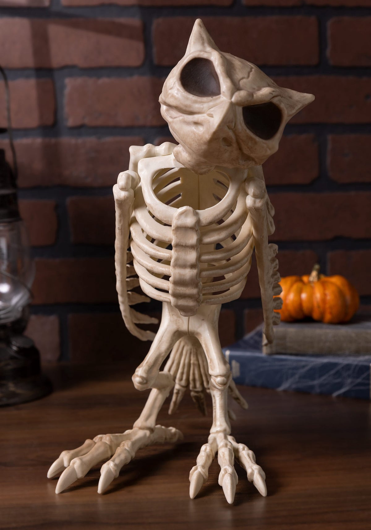 Witchwood™ USA Owl Skeleton Halloween Decoration - 13.5 in