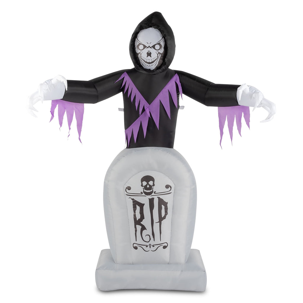 Witchwood™ Inflatable Halloween Decoration 6 FT Reaper for Halloween Party Outdoor, Yard, Garden, Lawn Decorations