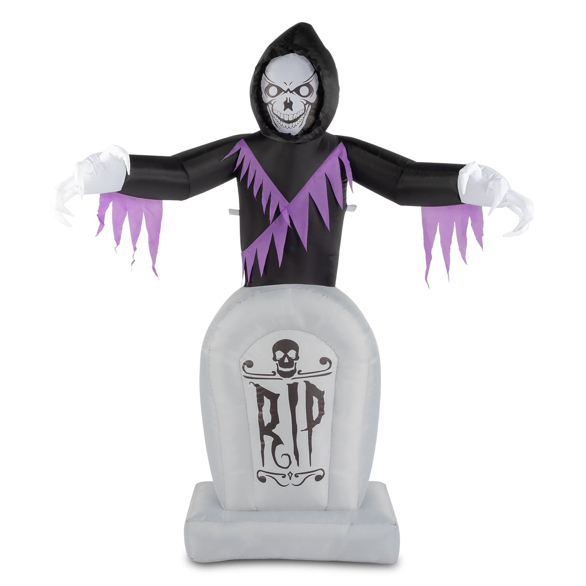Witchwood™ Inflatable Halloween Decoration 6 FT Reaper for Halloween Party Outdoor, Yard, Garden, Lawn Decorations