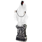 Witchwood™ 4.3 ft Touch-Activated Animated Spectre on Tomb Halloween Accessory, HHRPRTOMB-1FLSA