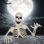 Witchwood™ 35" Halloween Giant Groundbreaker Skeleton, Halloween Decoration for Outdoor Lawn Yard and Porch