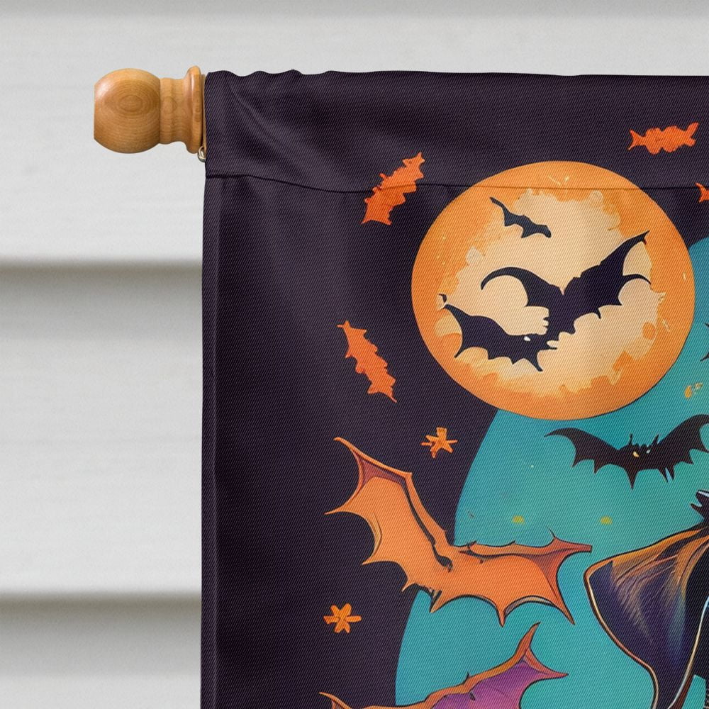 Witchwood™ Halloween Pug Dog House Flag 28x40IN Double-Sided Polyester Decorative Sleeve Pole Flag for Outdoor Home Garden