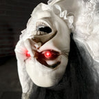 Witchwood™ Lifesize 35" Animatronic Possessed Woman with Lights and Sound, Halloween Decoration,HHLADY-11FLSA