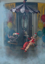 Witchwood™ Clowns Go Round Animated Prop Halloween Decoration