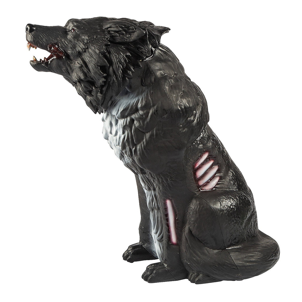 Witchwood™ Animated Zombie Wolf Halloween Decoration, Home Decor, Halloween, 1 Pieces