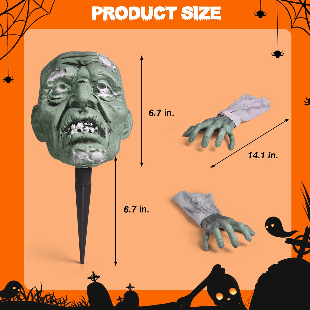 Witchwood™ Halloween Zombie Decorations Scary Halloween Decorations Halloween Yard Decorations Halloween Decorations OutdoorLawn, Yard, Patio, Graveyard Decoration, Haunted House Prop