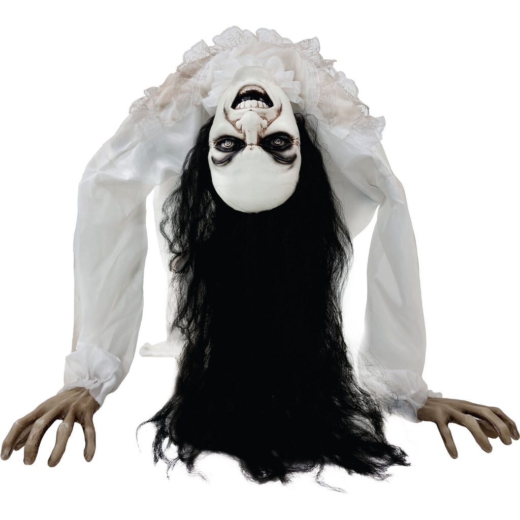 Witchwood™ Lifesize 35" Animatronic Possessed Woman with Lights and Sound, Halloween Decoration,HHLADY-11FLSA