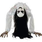 Witchwood™ Lifesize 35" Animatronic Possessed Woman with Lights and Sound, Halloween Decoration,HHLADY-11FLSA