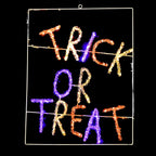 Witchwood™ CC Christmas Decor LED Lighted Trick or Treat Outdoor Halloween Decoration - 19.5"