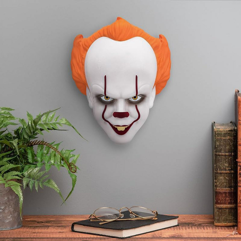 Witchwood™ Paladone Halloween White Pennywise Mask, 15.5" x 18.2"