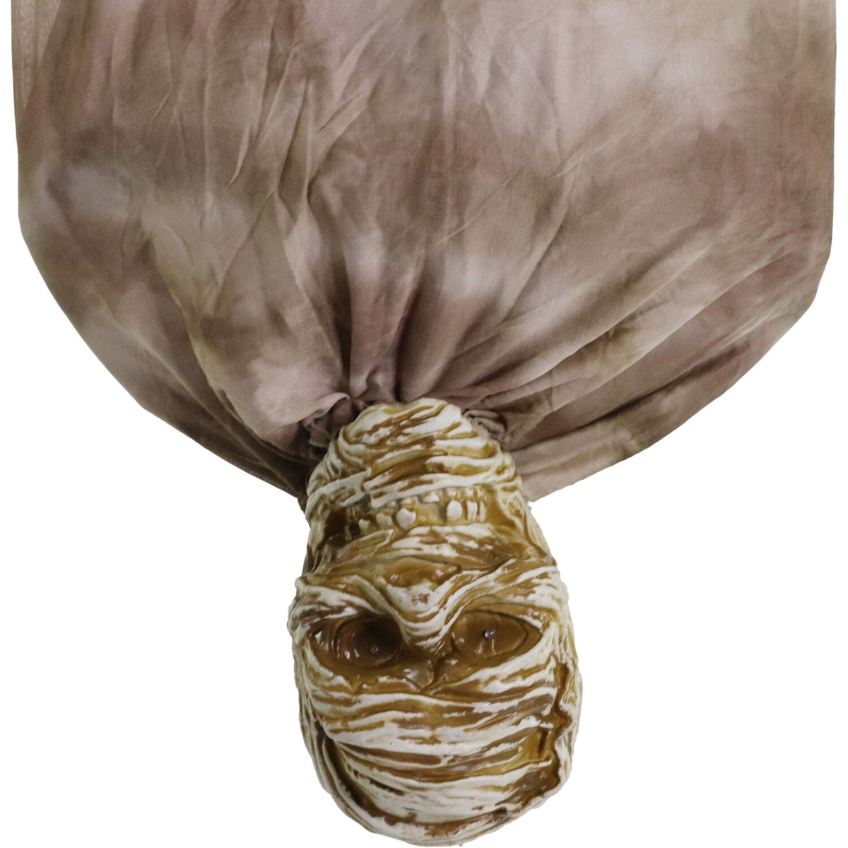 Witchwood™ 5 ft Animatronic Upside-Down Shaking Mummy with Sounds and Light-Up Eyes for Scary Halloween Decoration, HHSKEL-8HLSA