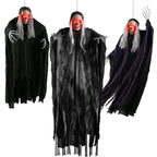 Witchwood™ 3 Pack Hanging Skeleton Ghosts for Halloween Decorations Outdoor, Grim Reaper for Halloween Decor