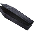 Witchwood™ Wooden-Look Coffin with Lid Halloween Decoration - 60 in x 24 in x 10 in