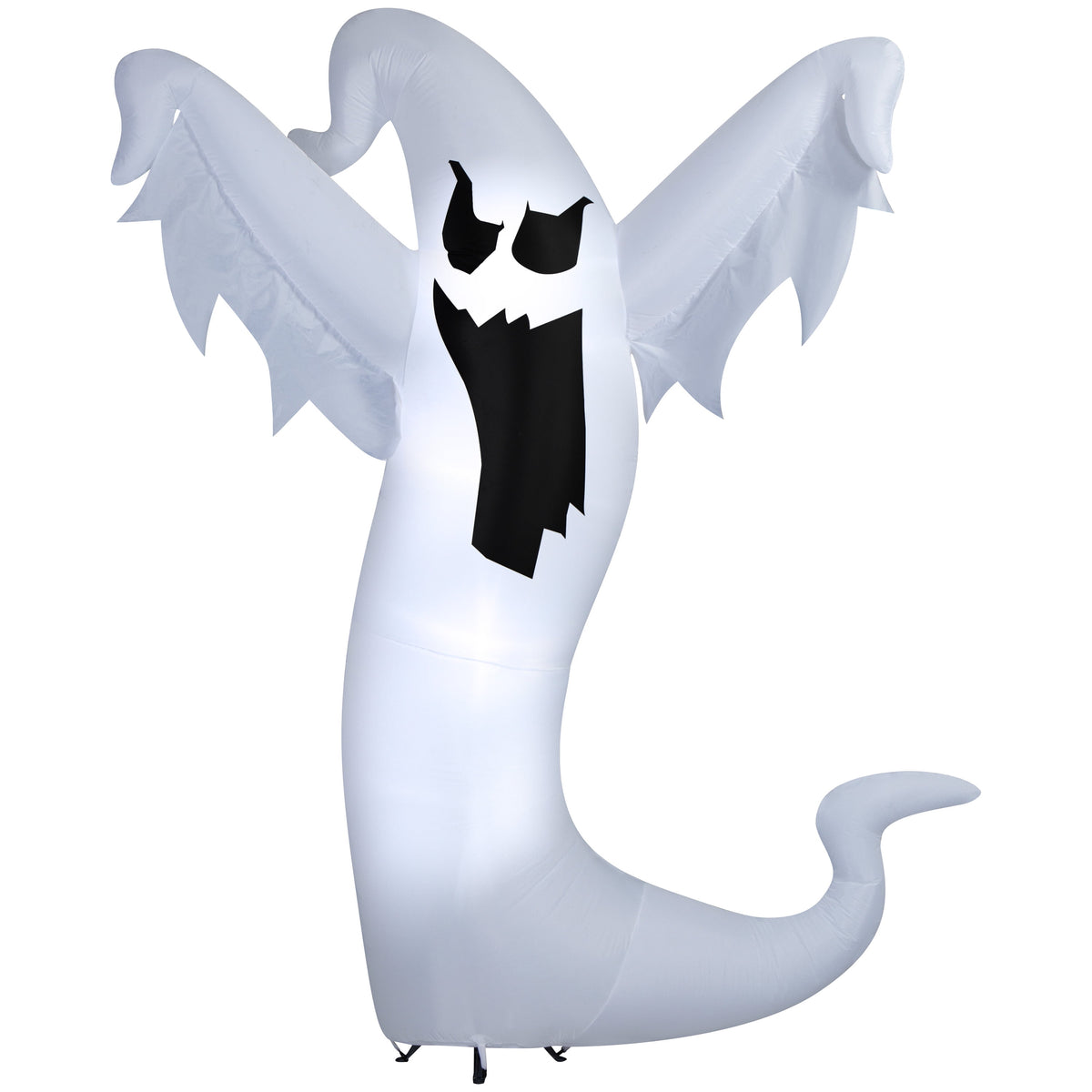 Witchwood™ Scary Ghost Airblown Yard Inflatable, Multicolor, 9.5', Halloween