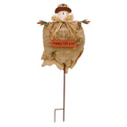 Witchwood™ Fall Scarecrow Yard Stake with LED Lights Happy Fall Ya'll Scarecrow Garden Stake Autumn Harvest Halloween Thanksgiving Outdoor Yard Decorations