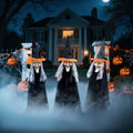 Witchwood™ Fun Little Toys 3 Pcs Halloween Witch Decorations, 43" Wicked Witches Decor, Scary Halloween Stakes for Outdoor Graveyard, Garden, Yard, Lawn, Walkway Party Supplies